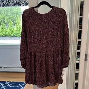 NWT Printed Hinge Dress